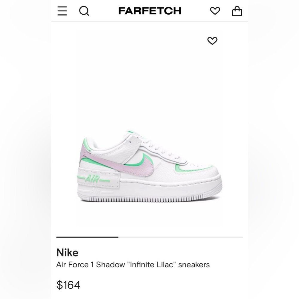 Air Force 1 Shadow "Infinite Lilac" sneakers